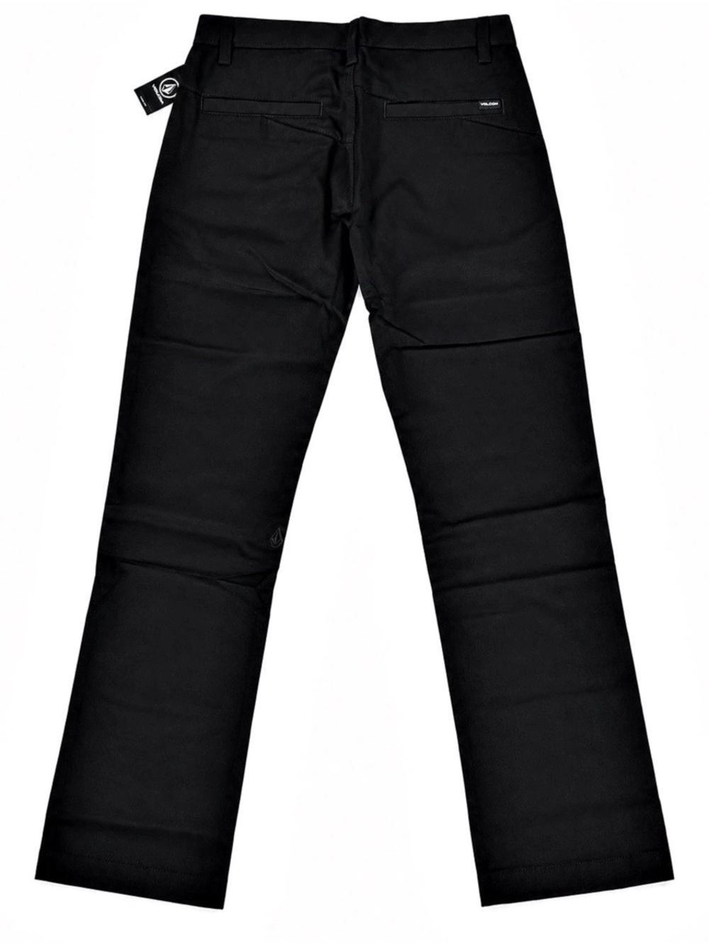 Volcom Frickin Modern Stretch Pant Black Straight Leg Pants Waist 30